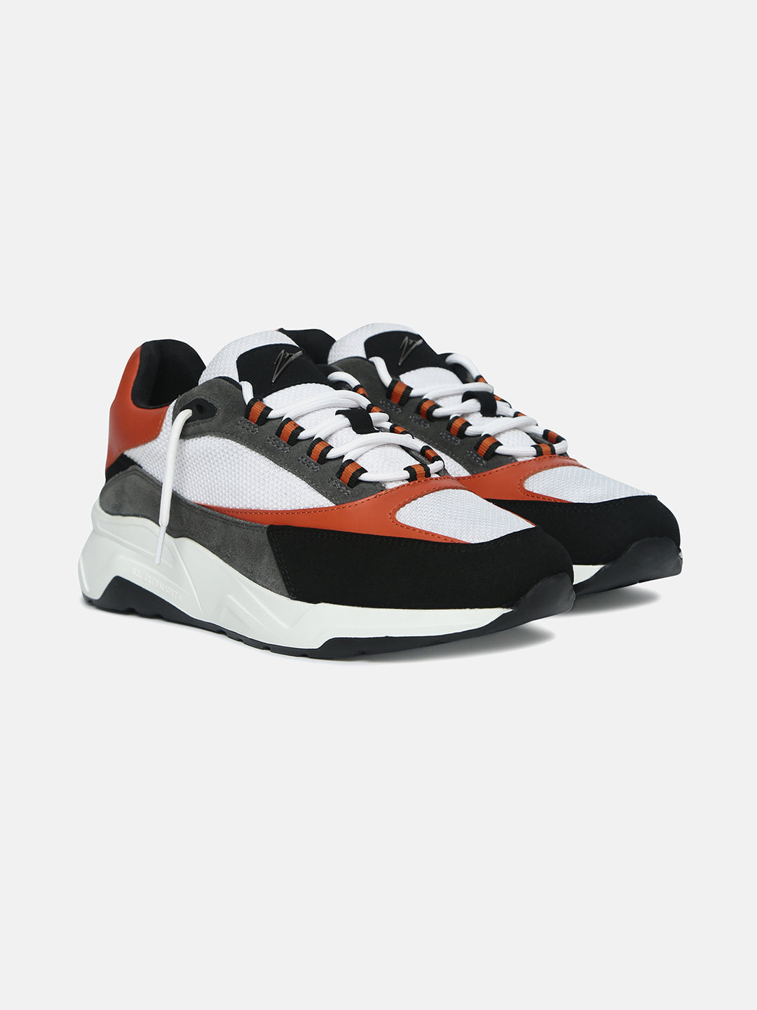 SUNFLARE - Lightweight Casual Sneakers - Orange