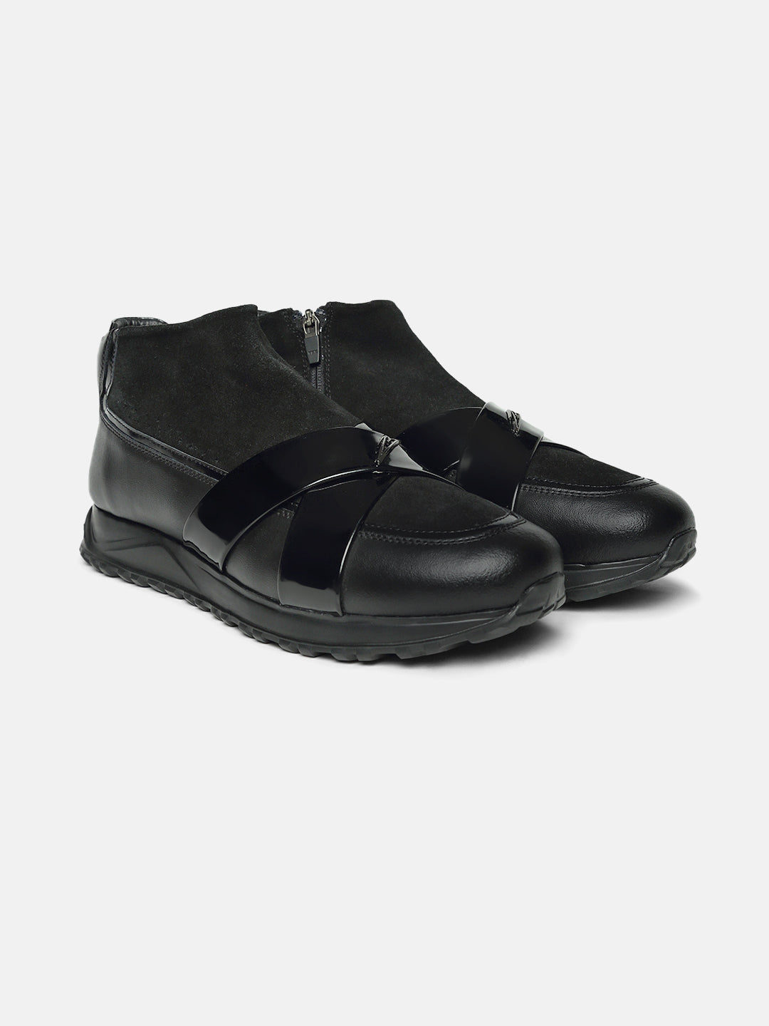 ZM I - Glossy Black Sneakers