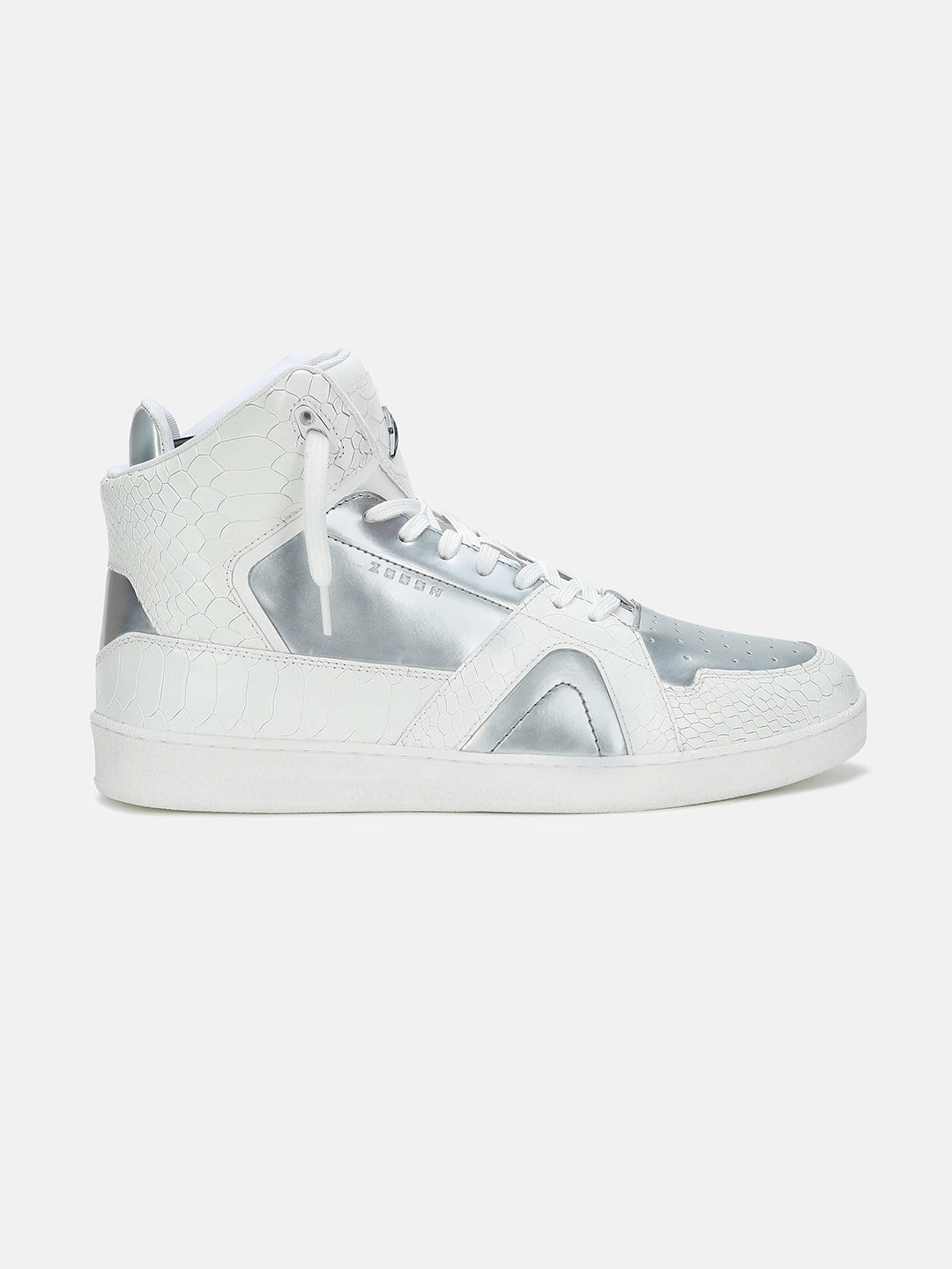 SILVERFANG High Top Premium Leather Sneakers