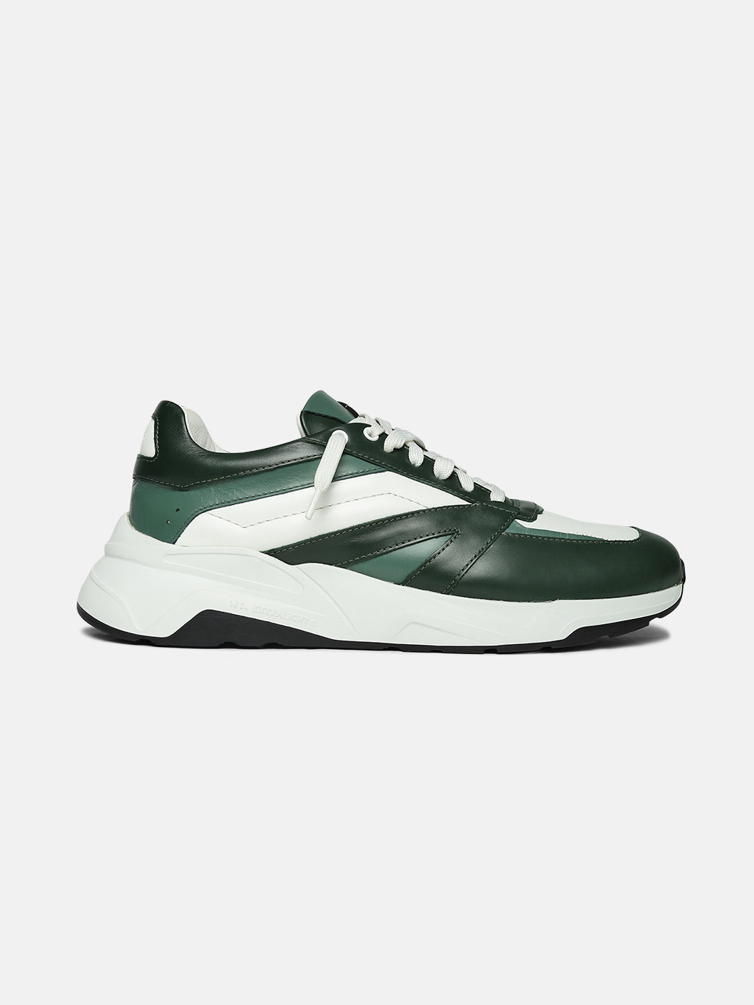 ZL VII - GREEN - Green Two-Tone Comfort Sneakers