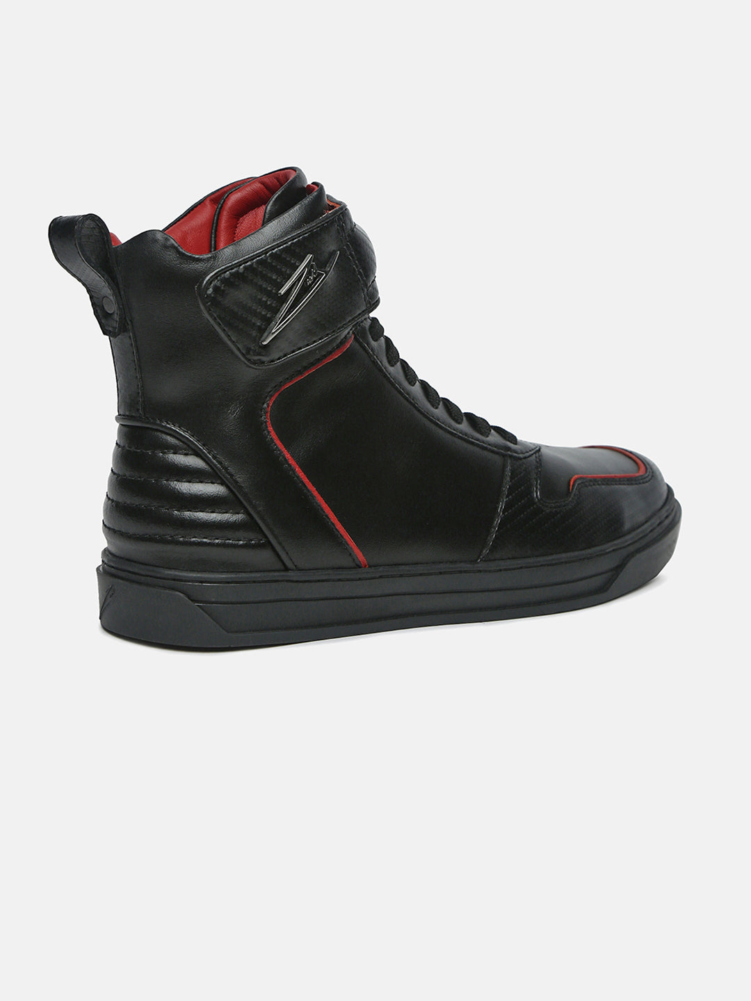 Carbon-Fiber Plated Premium Leather High-Top Leather Sneakers