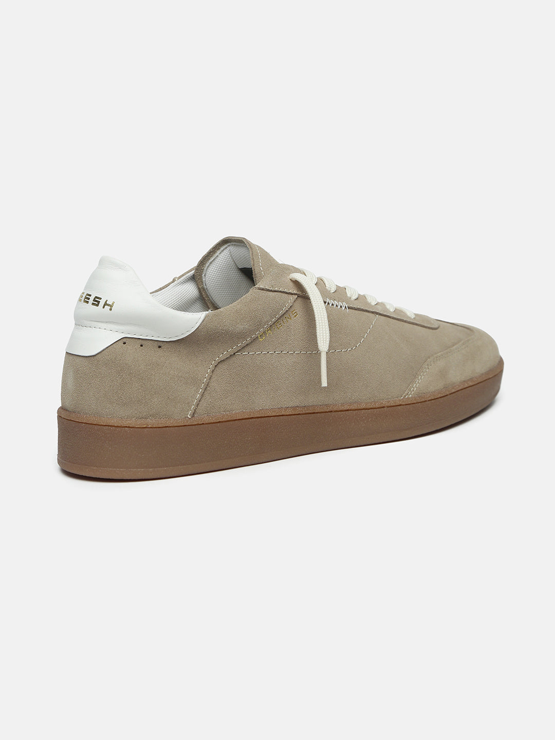 DUNE - Everyday Beige Suede Sneakers