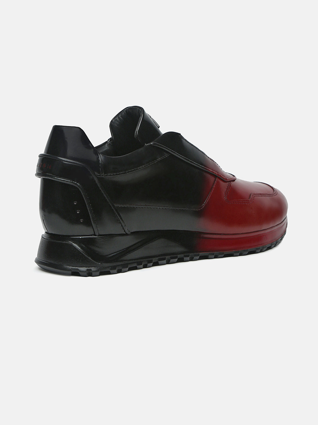 SPIRIT OF THE EARTH - Black & Red Two-Tone Sneakers