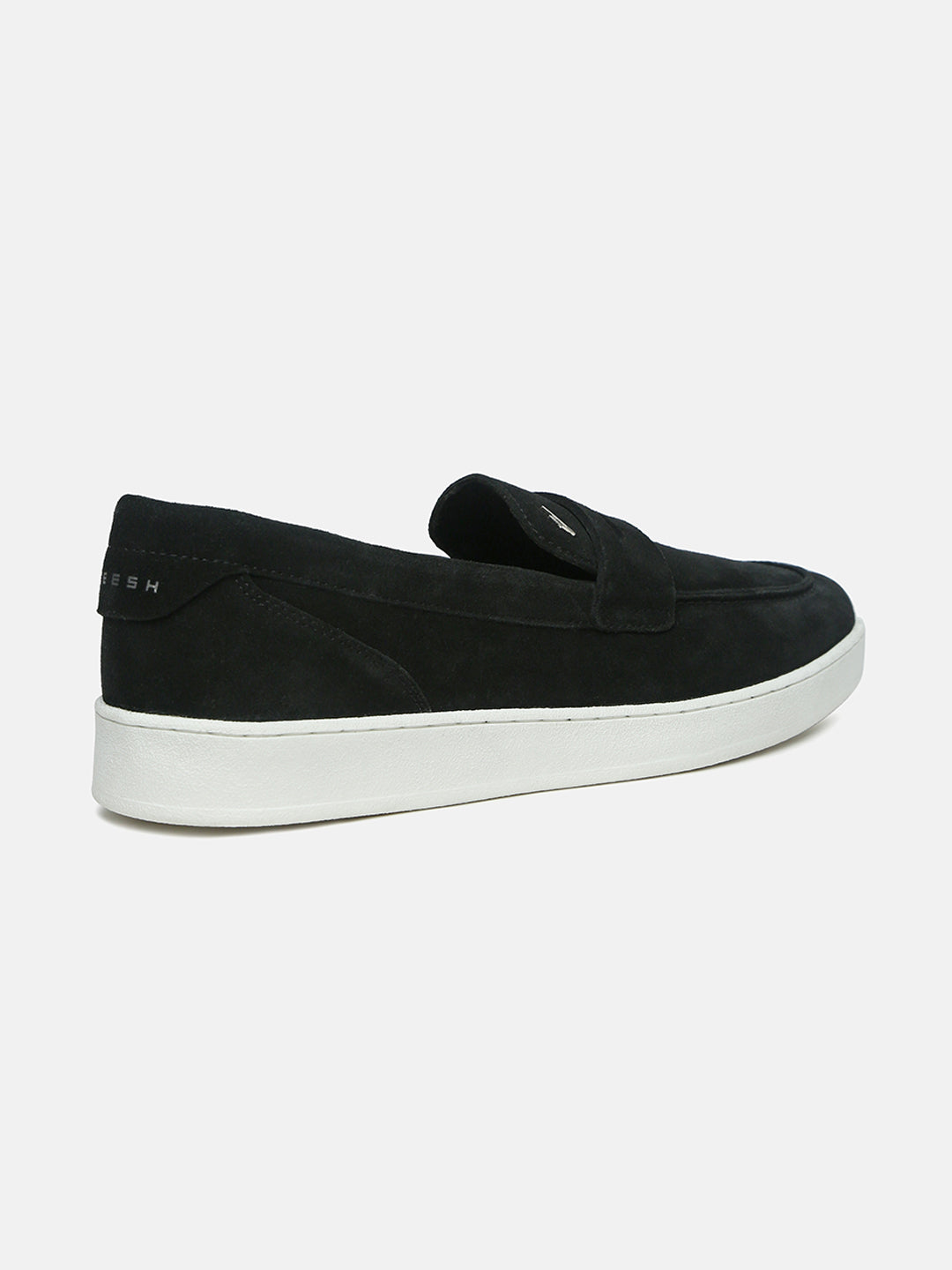 ECLIPSE - Black Suede Casual Loafers