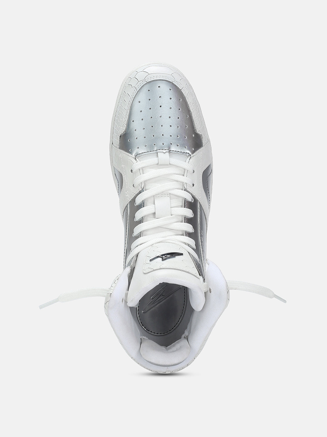 SILVERFANG High Top Premium Leather Sneakers