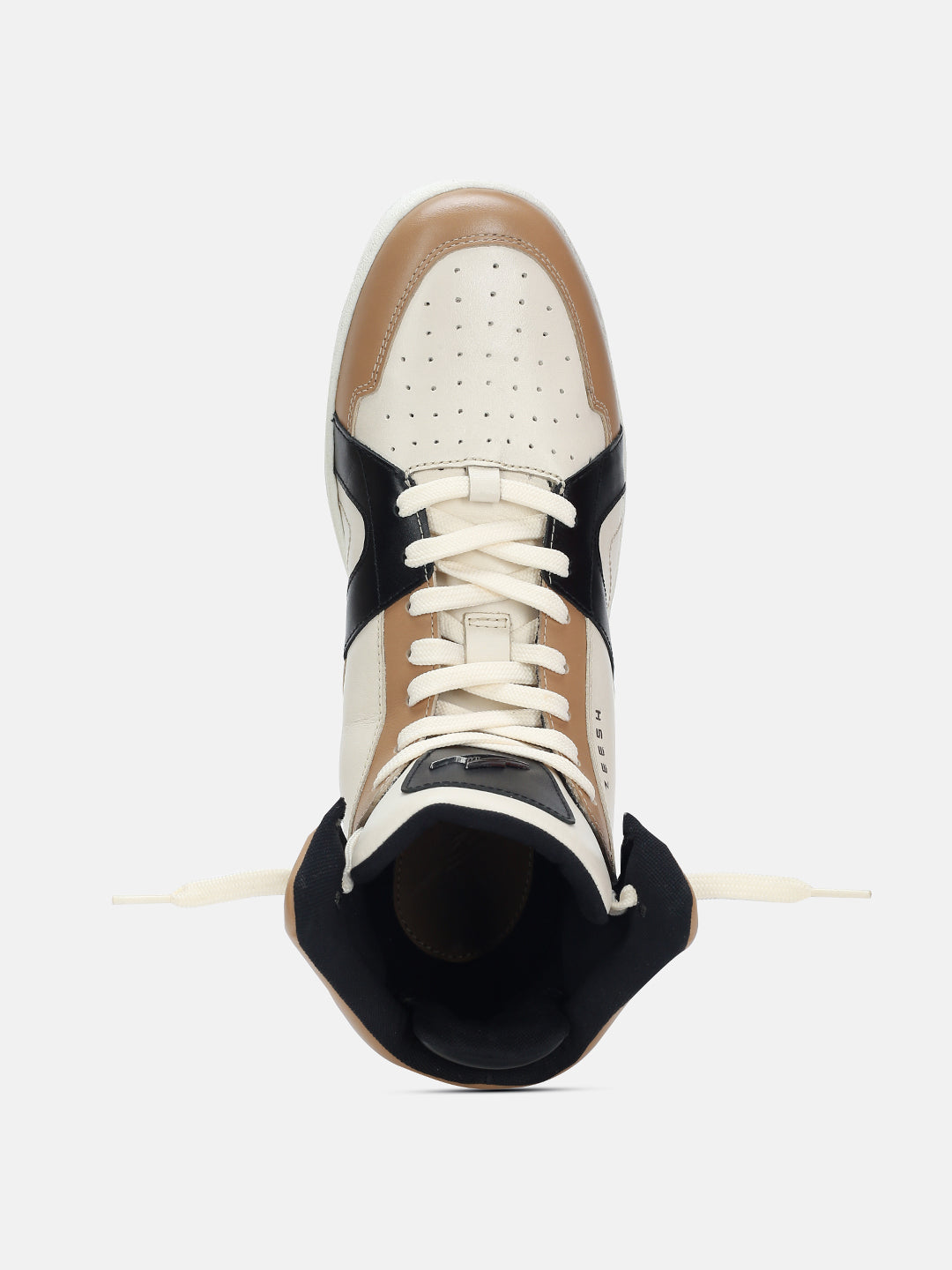 SAFARI High Top Premium Leather Sneakers