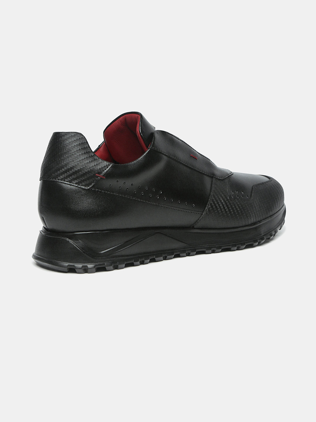 Carbon-Fiber Plated Premium Leather Racing Sneakers