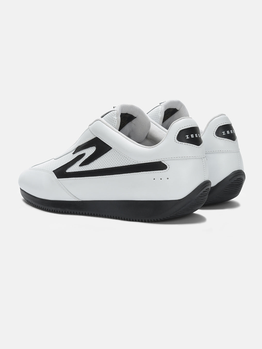Monza Nitro Premium Leather Sneakers White