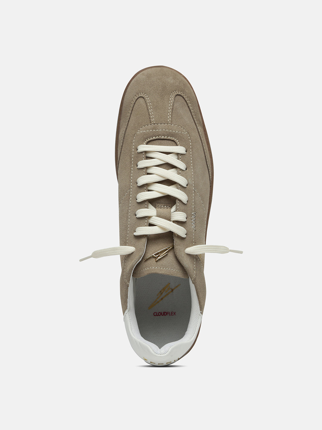 DUNE - Everyday Beige Suede Sneakers
