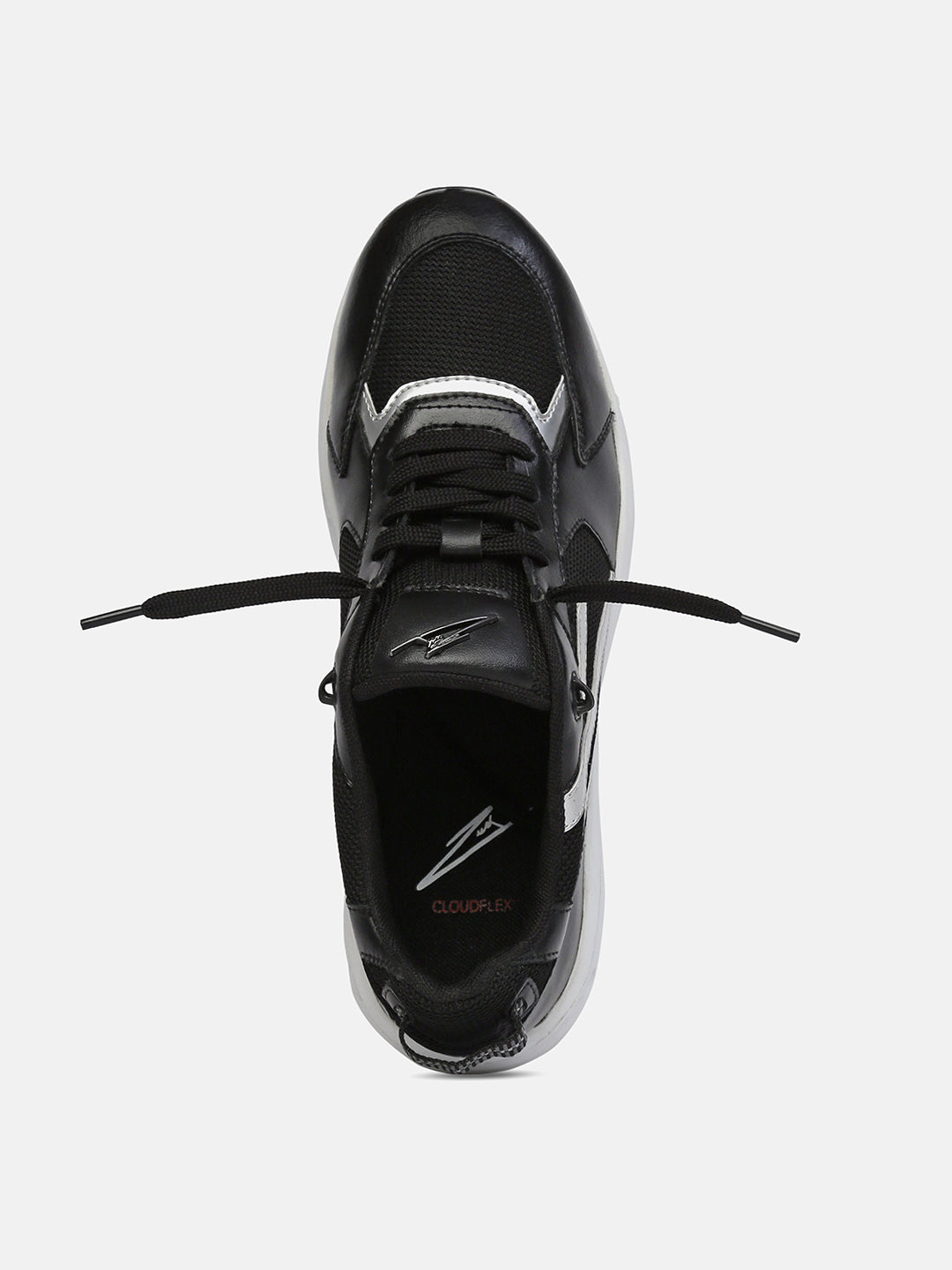 DARKSHIFT - Black Sports Sneakers