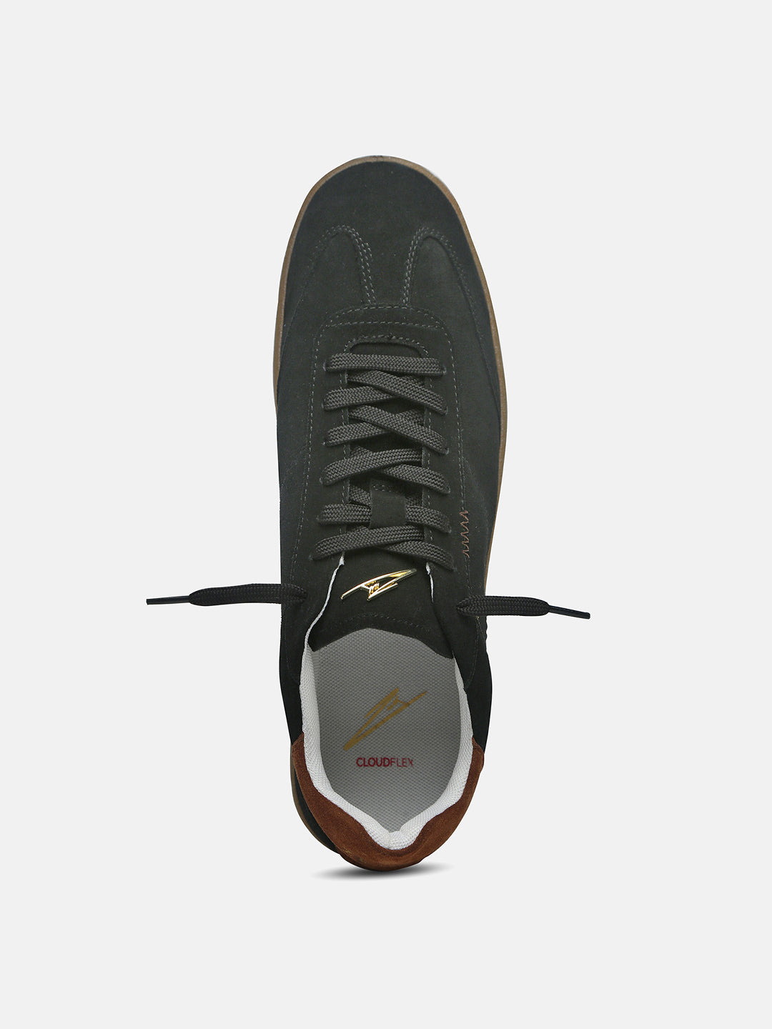 CHARCOAL - Everyday Black Suede Sneakers