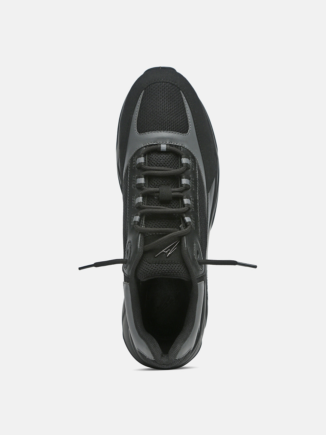 PHANTOM - Lightweight Casual Sneakers - Black