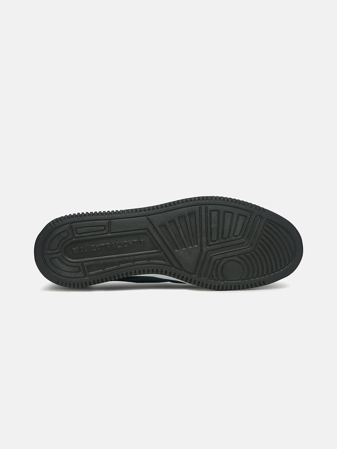 NOVA - Black & Blue Leather & Suede Low-Top Sneakers