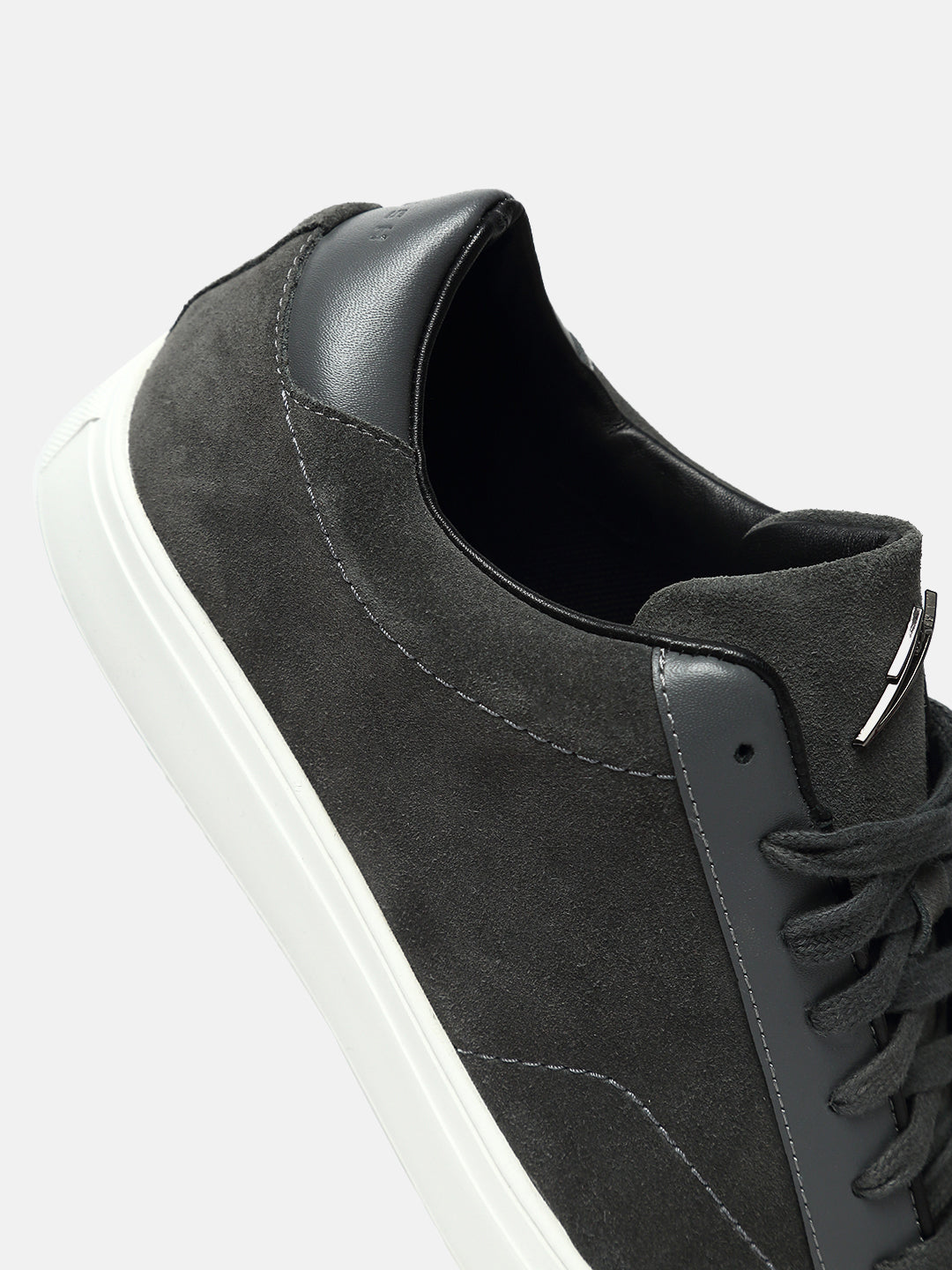 Classic Premium Leather Sneakers - Grey