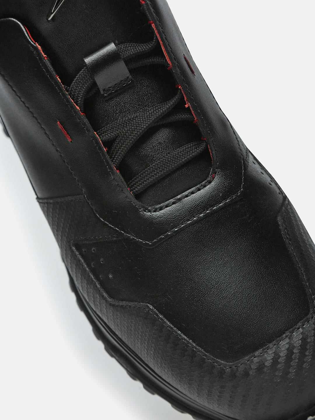 Carbon-Fiber Plated Premium Leather Racing Sneakers