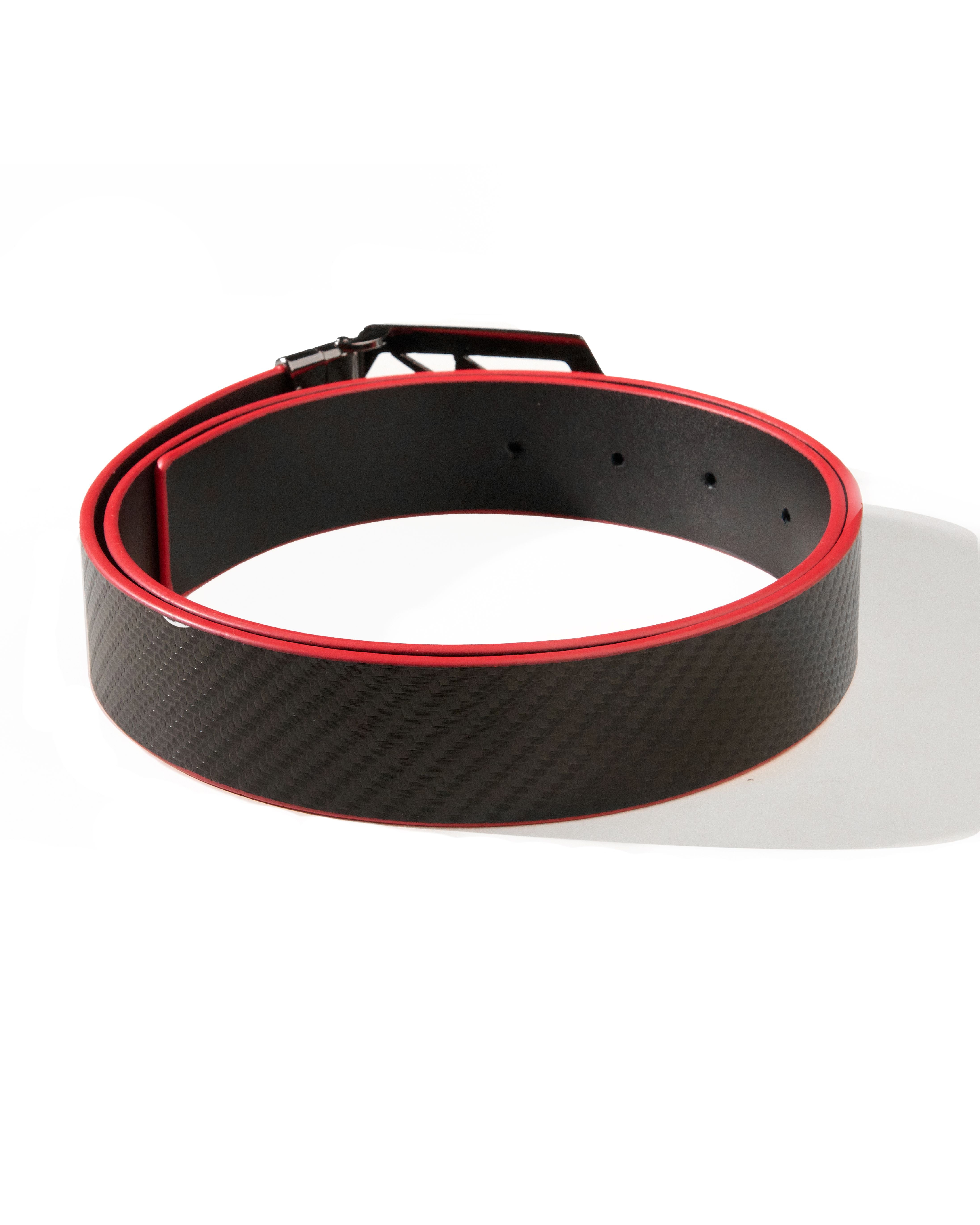 Gunmetal Premium Leather Belt