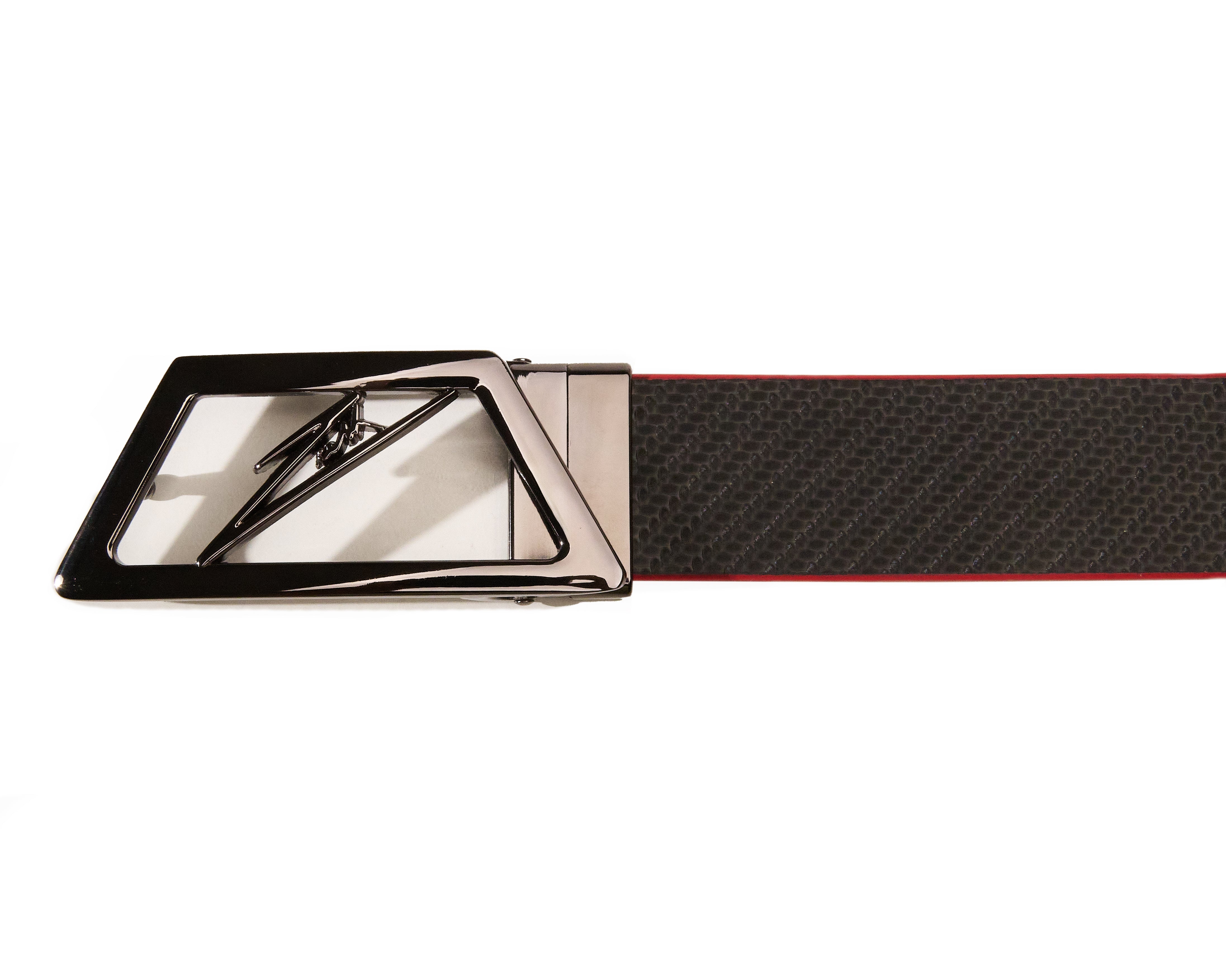 Gunmetal Premium Leather Belt