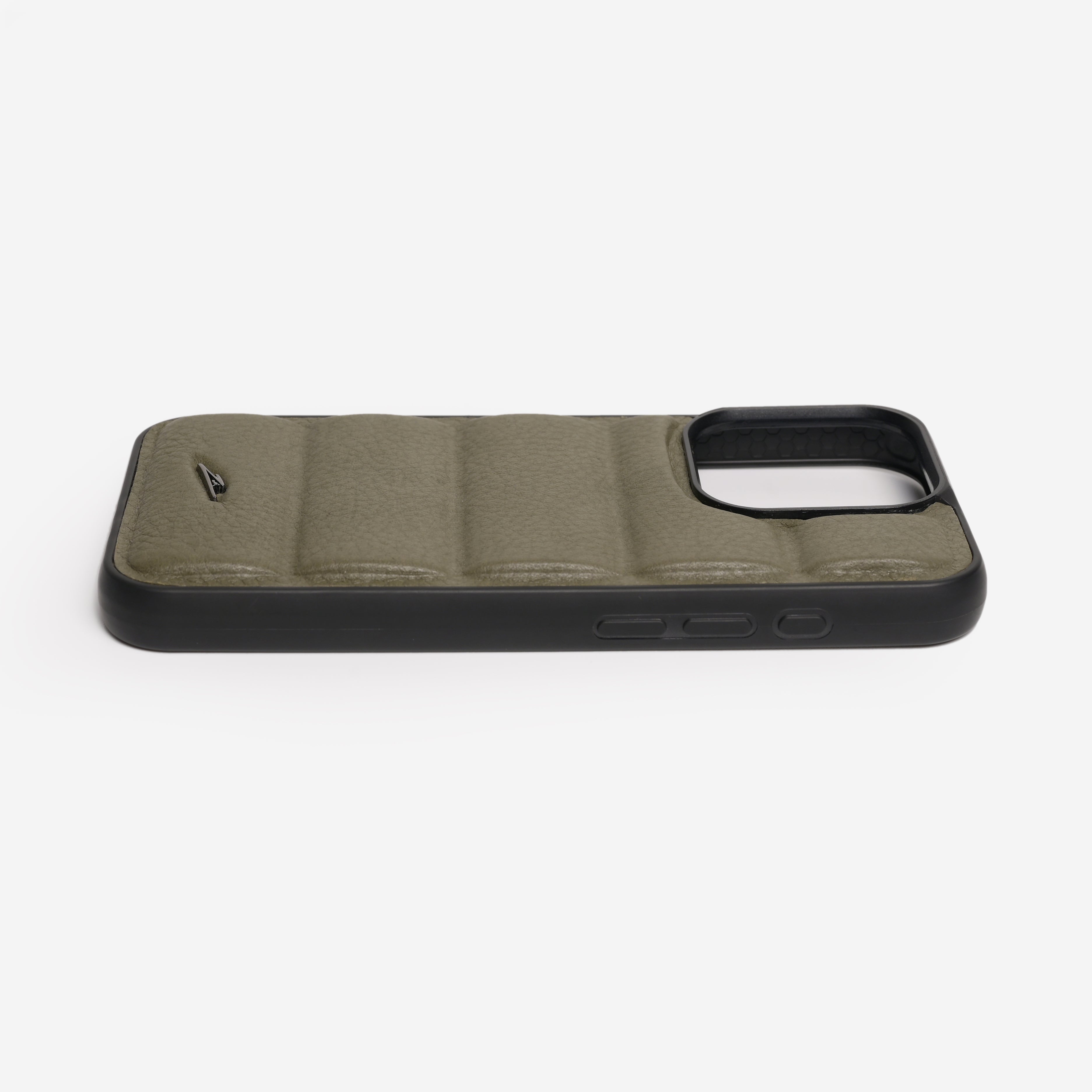 iPhone 15 Series Leather Case - Green