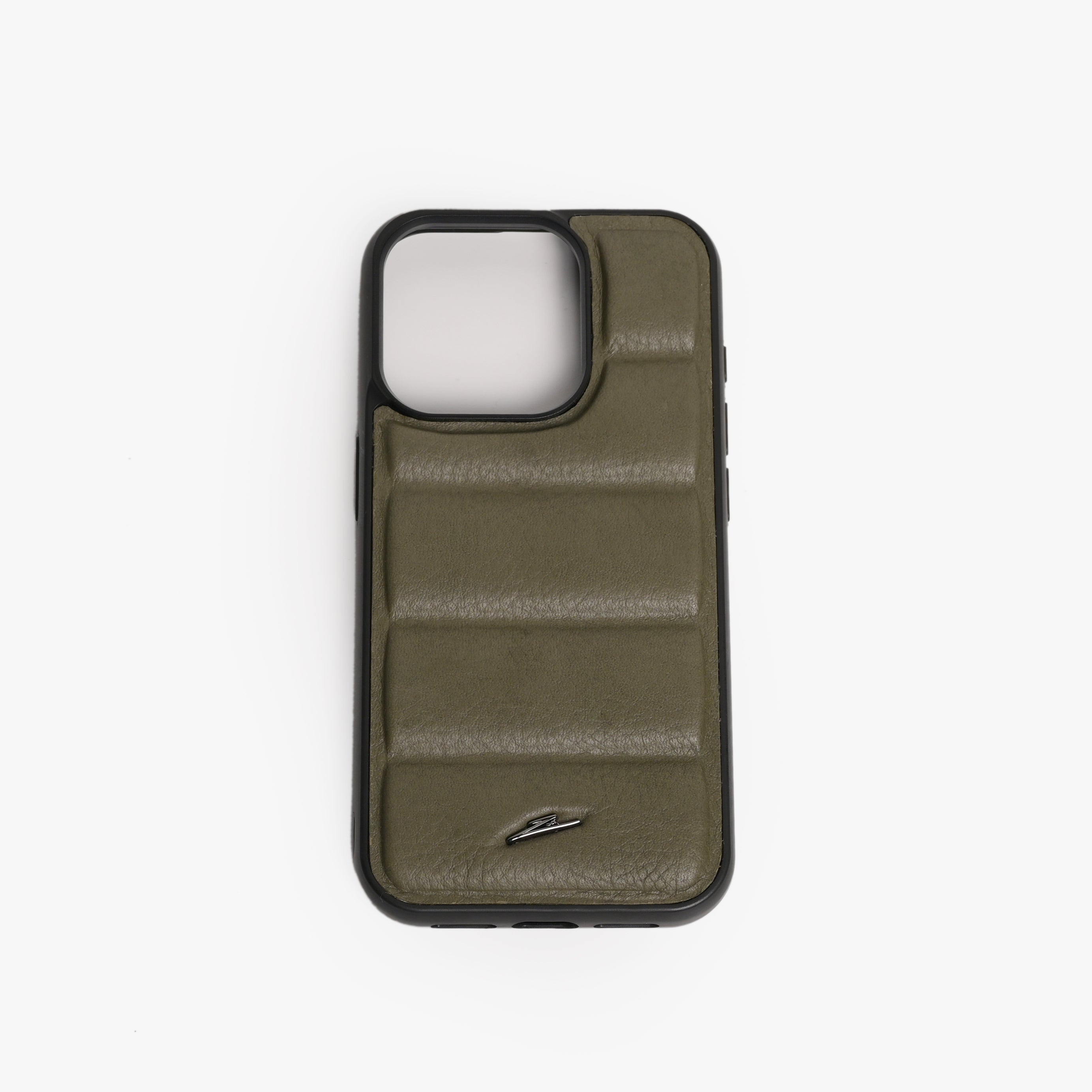 iPhone 15 Series Leather Case - Green