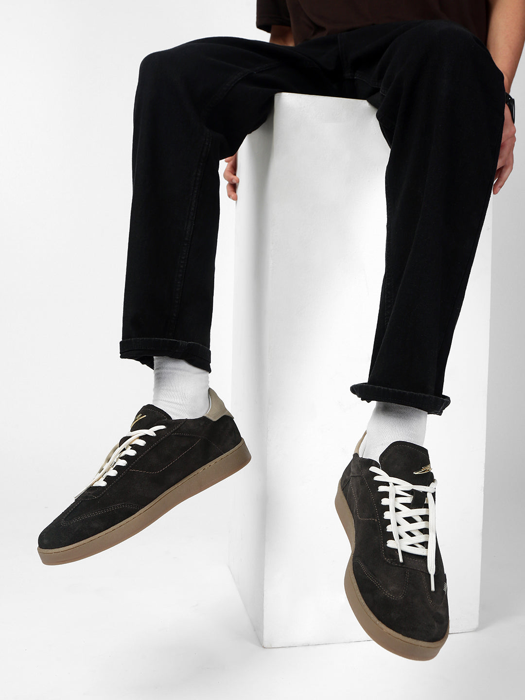 SUMMIT - Everyday Brown Suede Sneakers