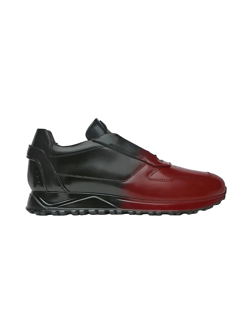 SPIRIT OF THE EARTH - Black & Red Two-Tone Sneakers