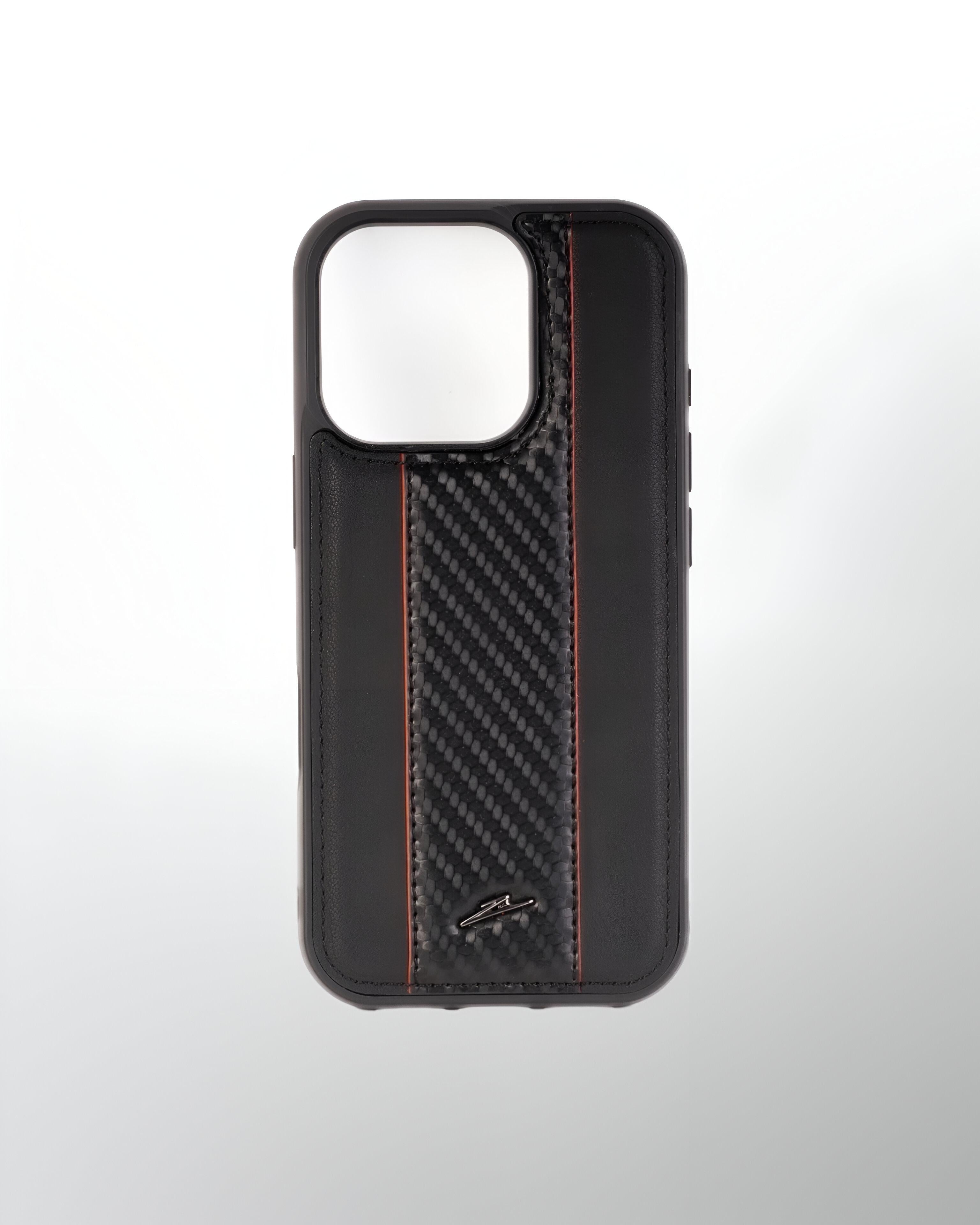 iPhone 16 Series MagSafe Leather Case - Sporty Black RS