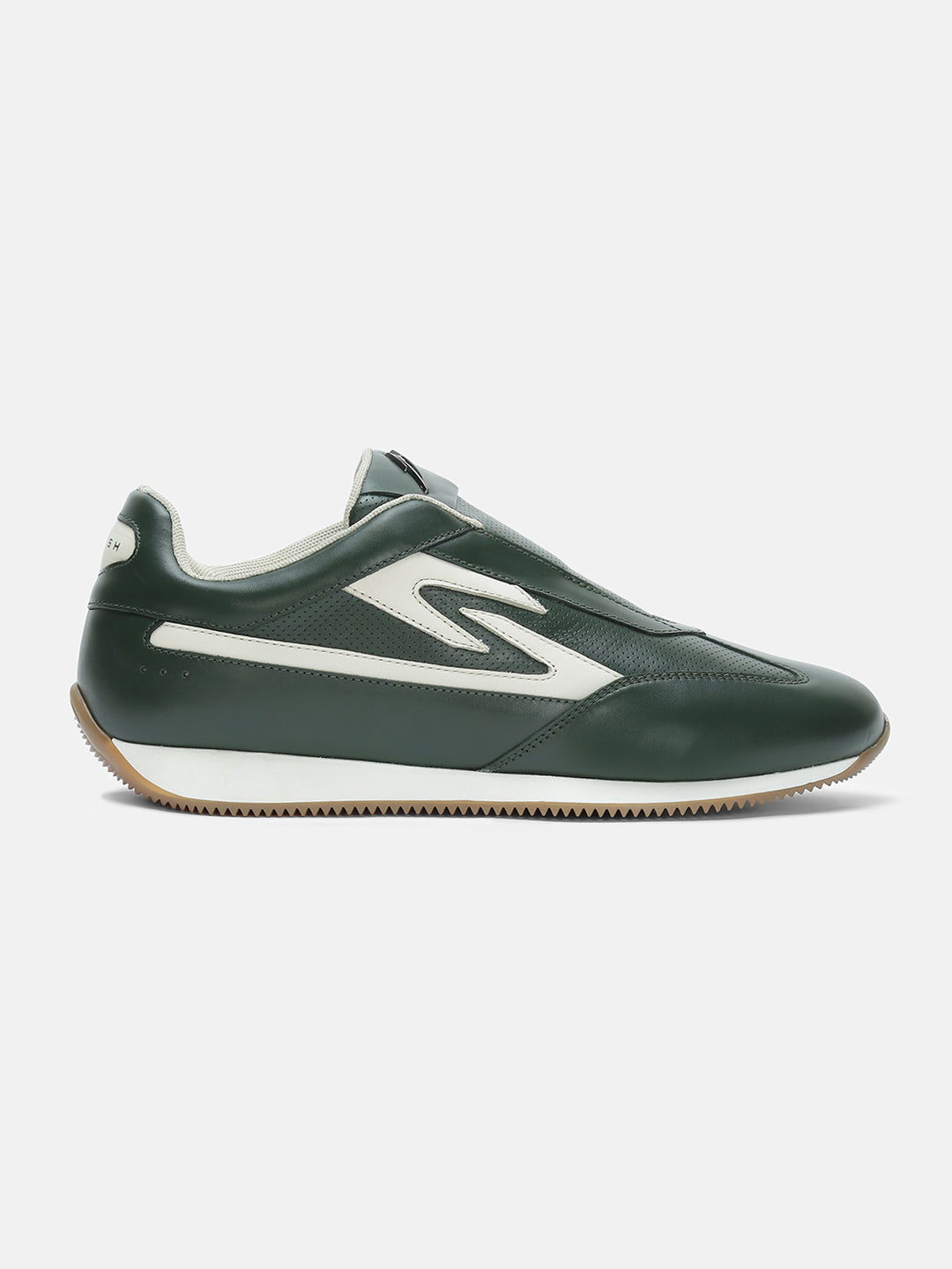monnchan MONZA VERDE Premium Leather Sneakers - Green