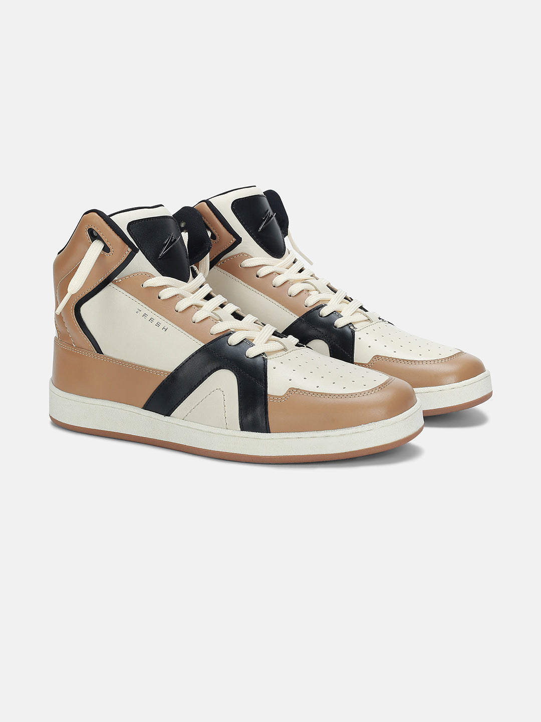 SAFARI High Top Premium Leather Sneakers