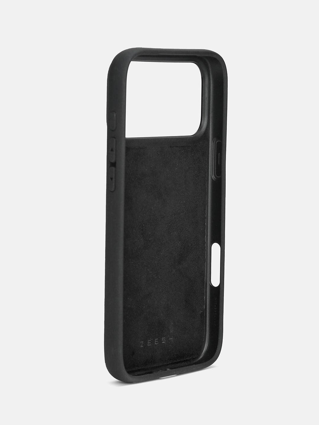 iPhone 17 Pro Max Series - Matrix Embossed Leather Black