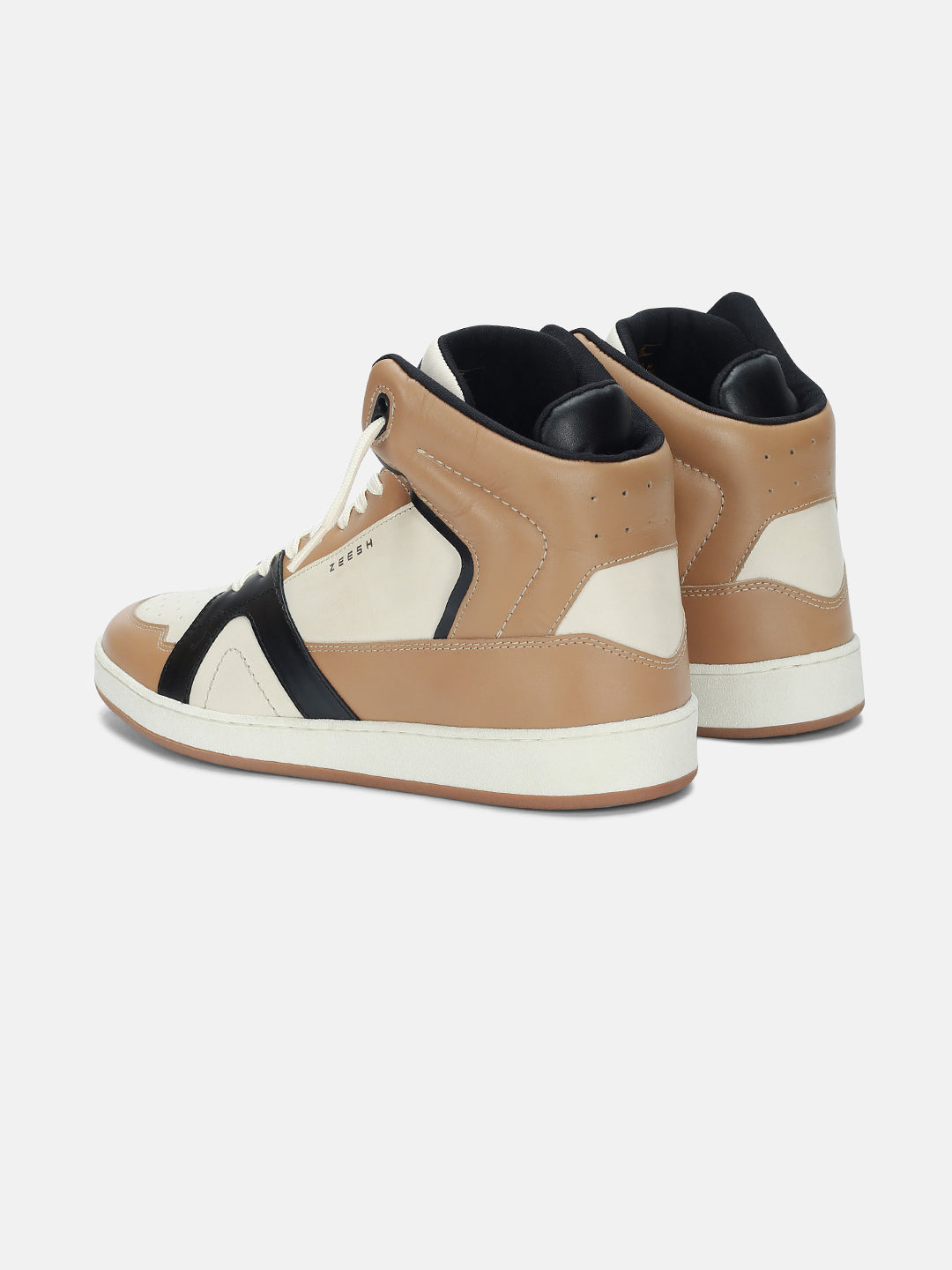 SAFARI High Top Premium Leather Sneakers