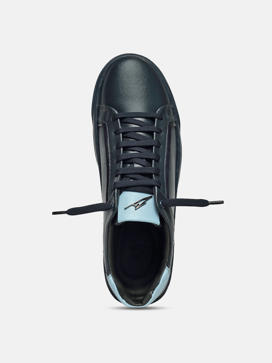 ZOL V - BLUE - Blue Two-Tone Classic leather Sneakers