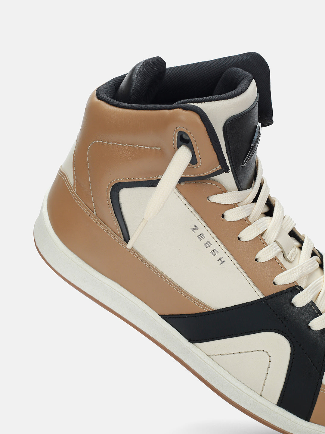 SAFARI High Top Premium Leather Sneakers