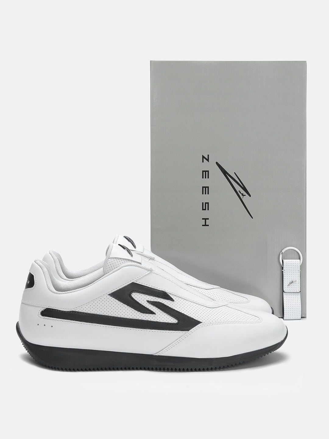 Monza Nitro Premium Leather Sneakers White