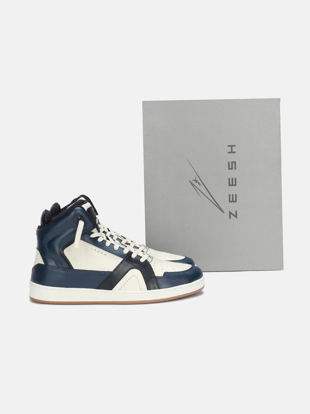 MARINER High Top Premium Leather Sneakers