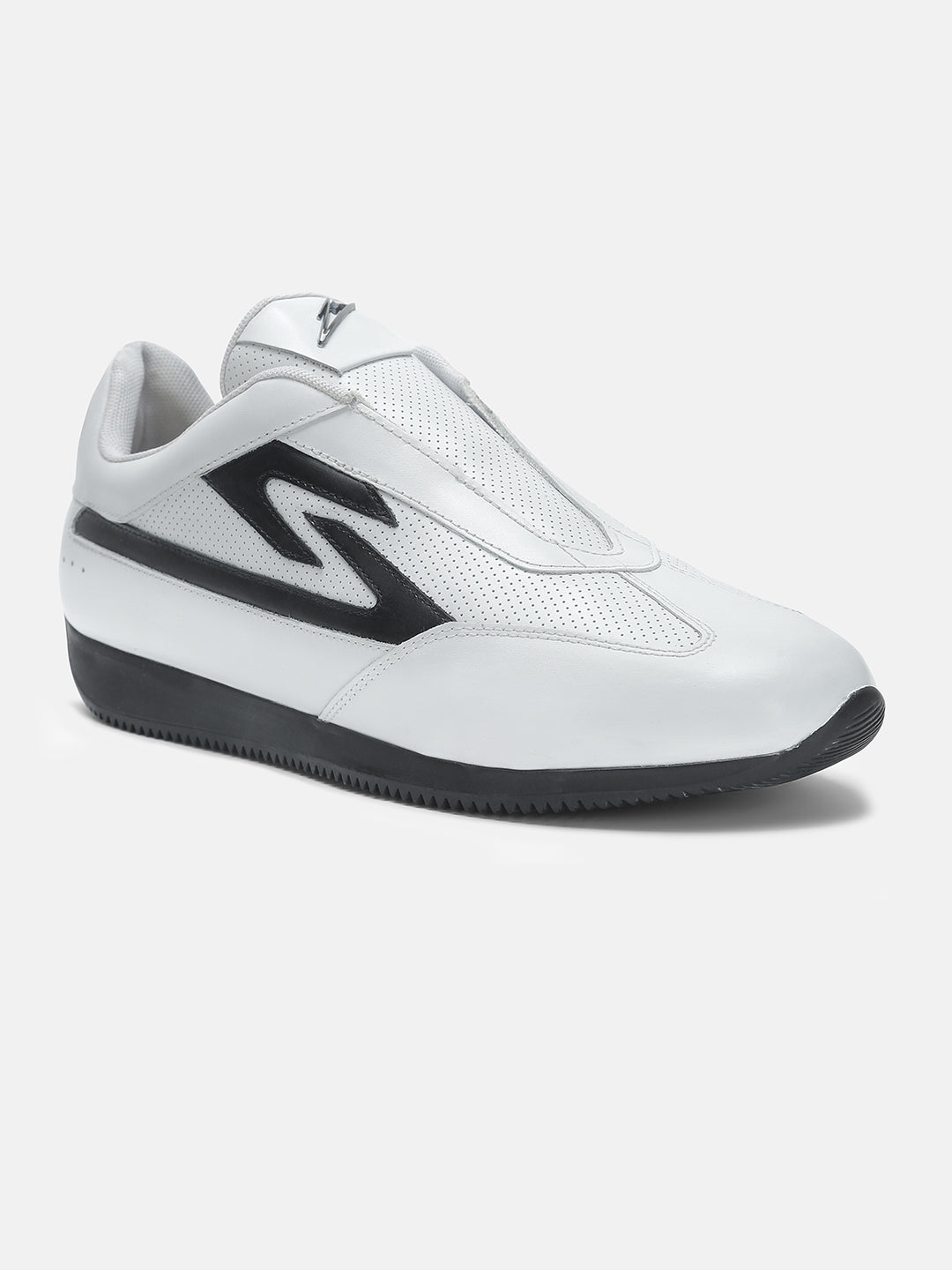 Monza Nitro Premium Leather Sneakers White