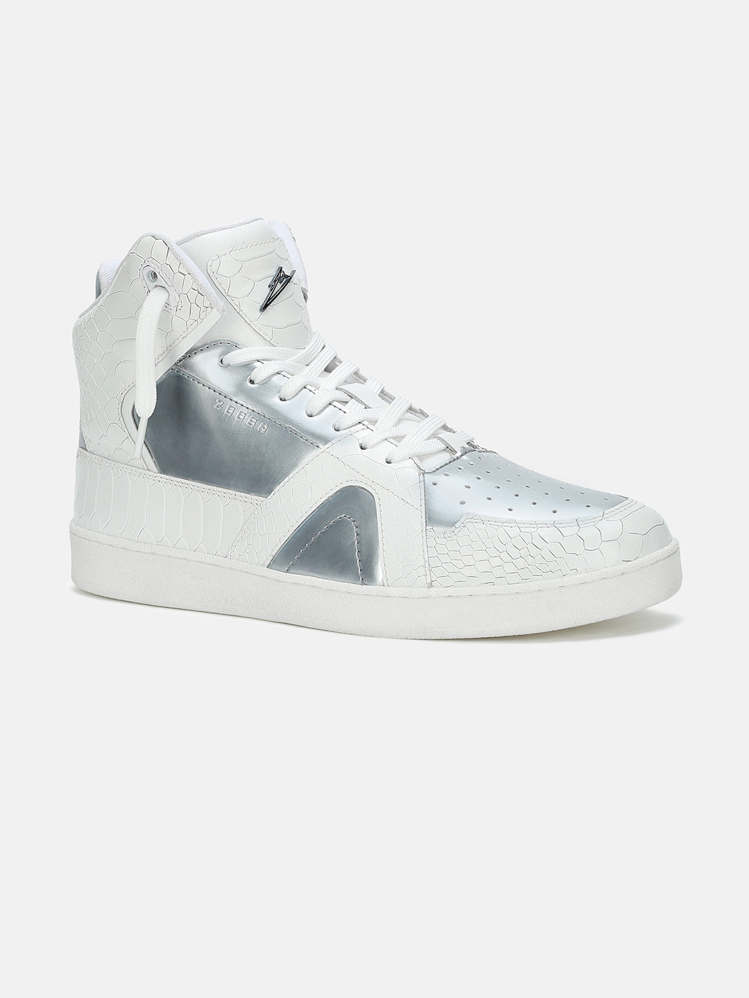 SILVERFANG High Top Premium Leather Sneakers