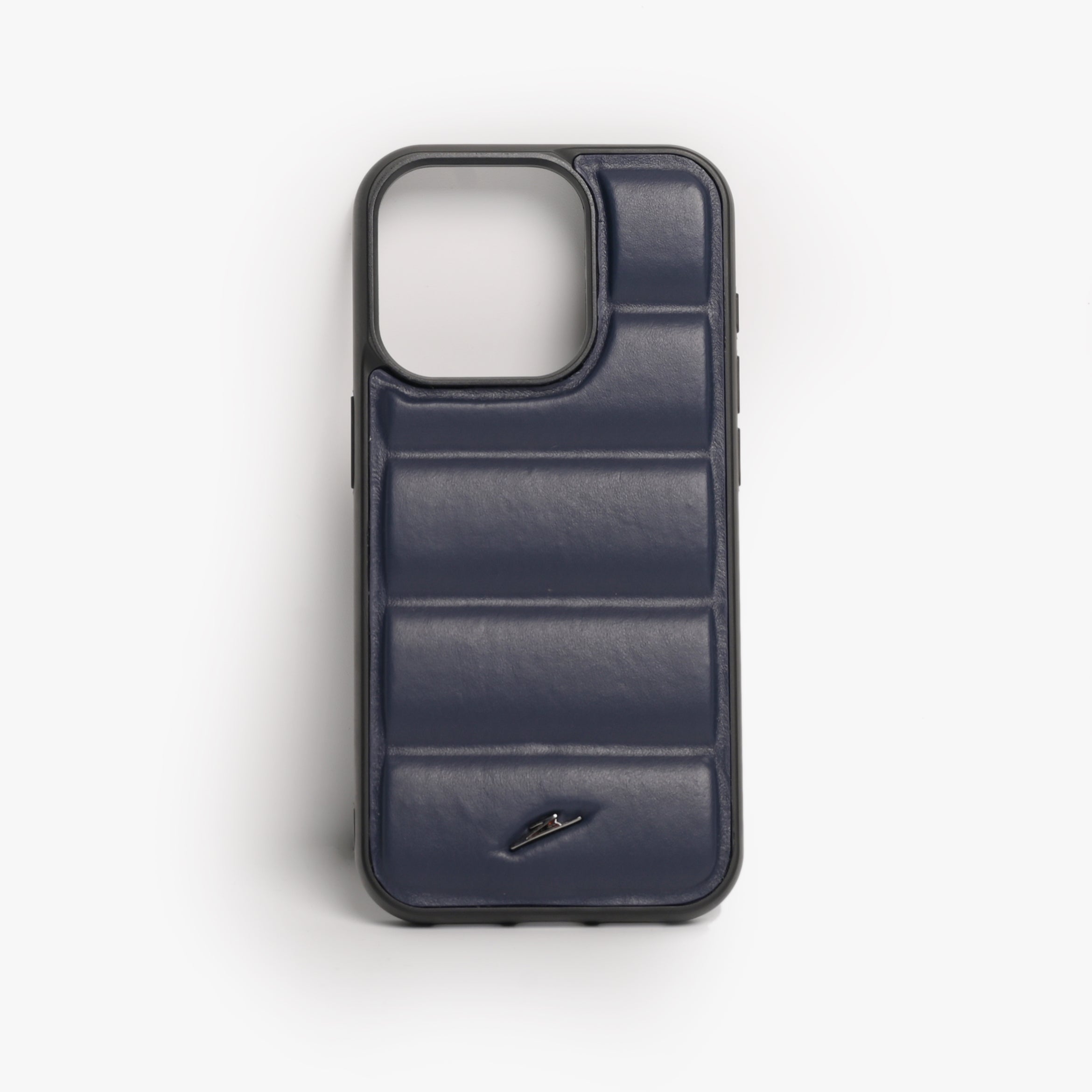 iPhone 15 Series Leather Case (Blue)