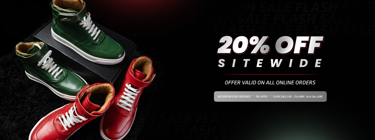 Premium Leather Sneakers | Bags & Accessories | Zeesh