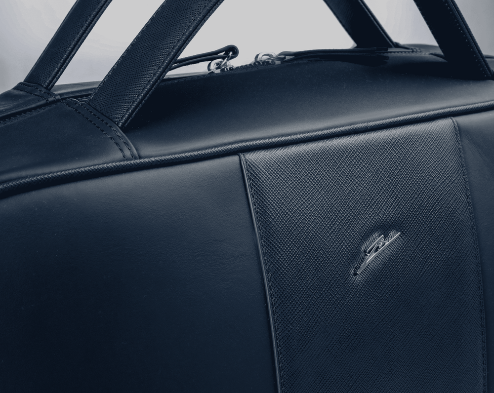 ZDB - Navy | Genuine Leather Travel Kit - ZEESH India