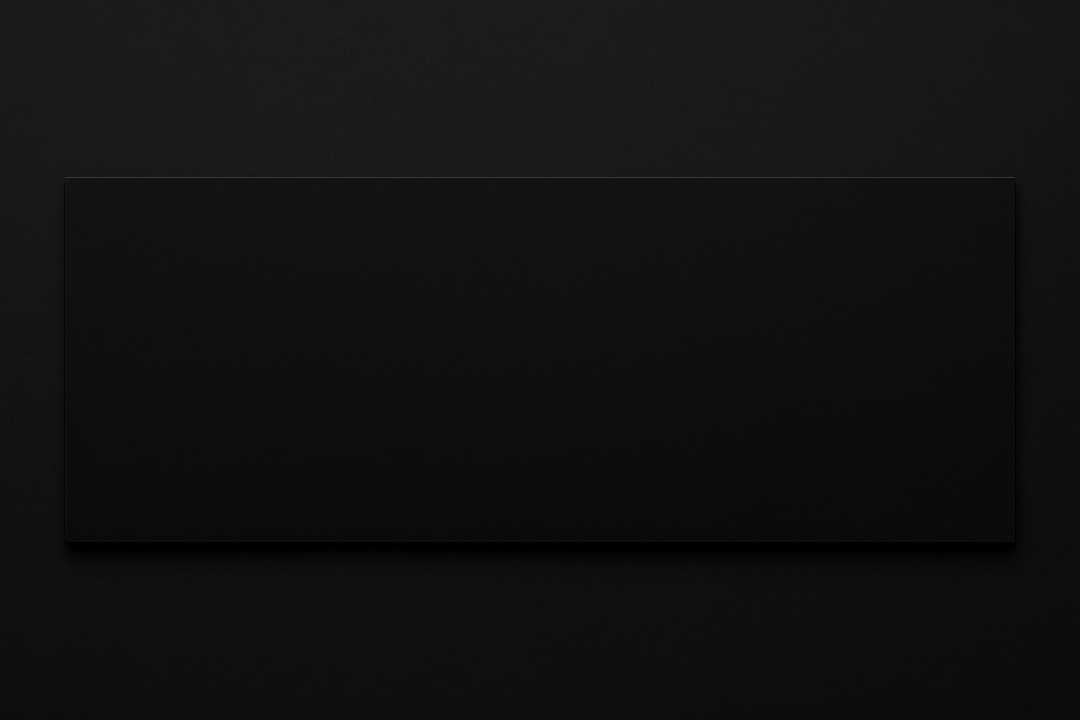 black colour banner without any text on it