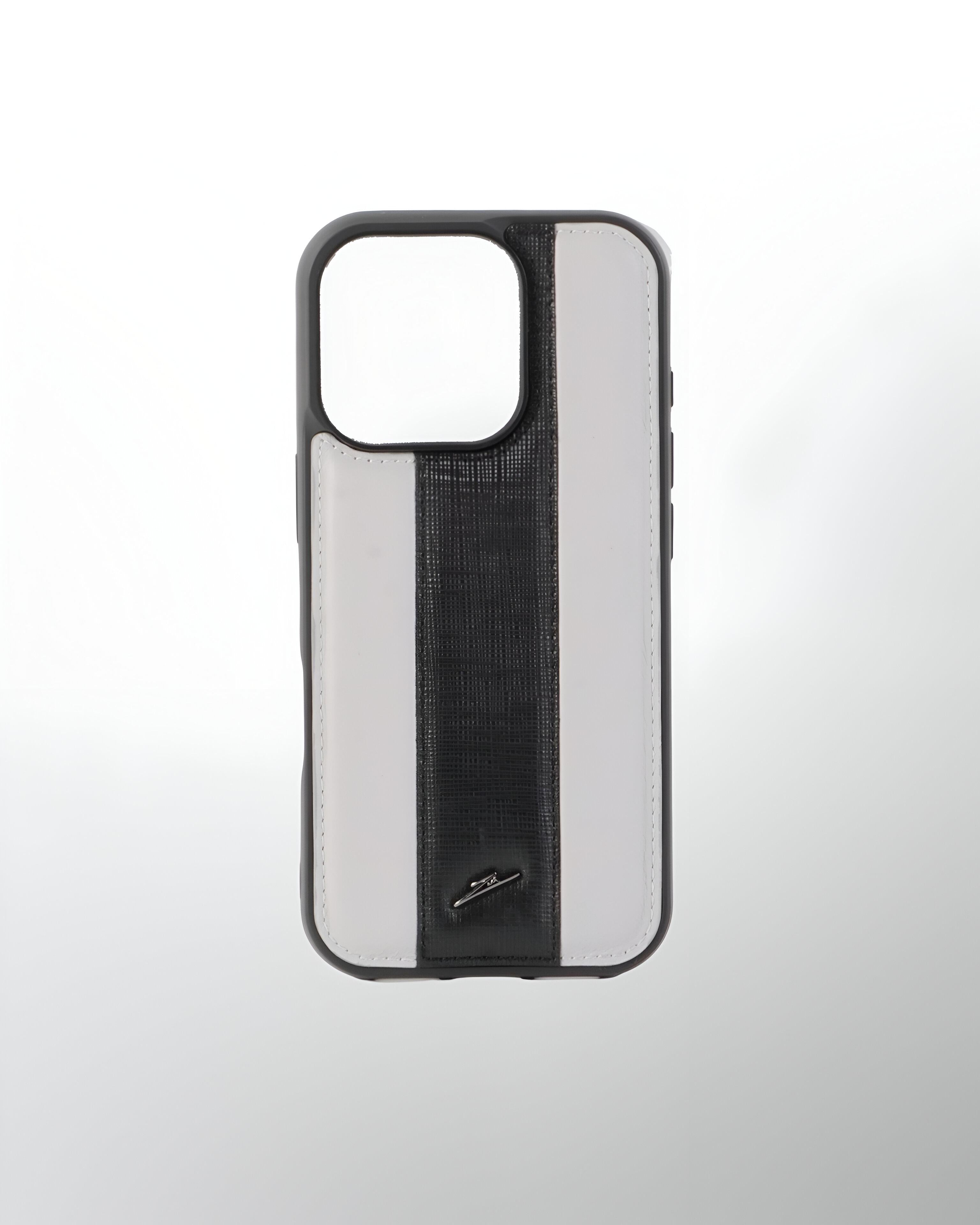 iPhone 16 Series Leather Case with MagSafe (Sporty Grey)