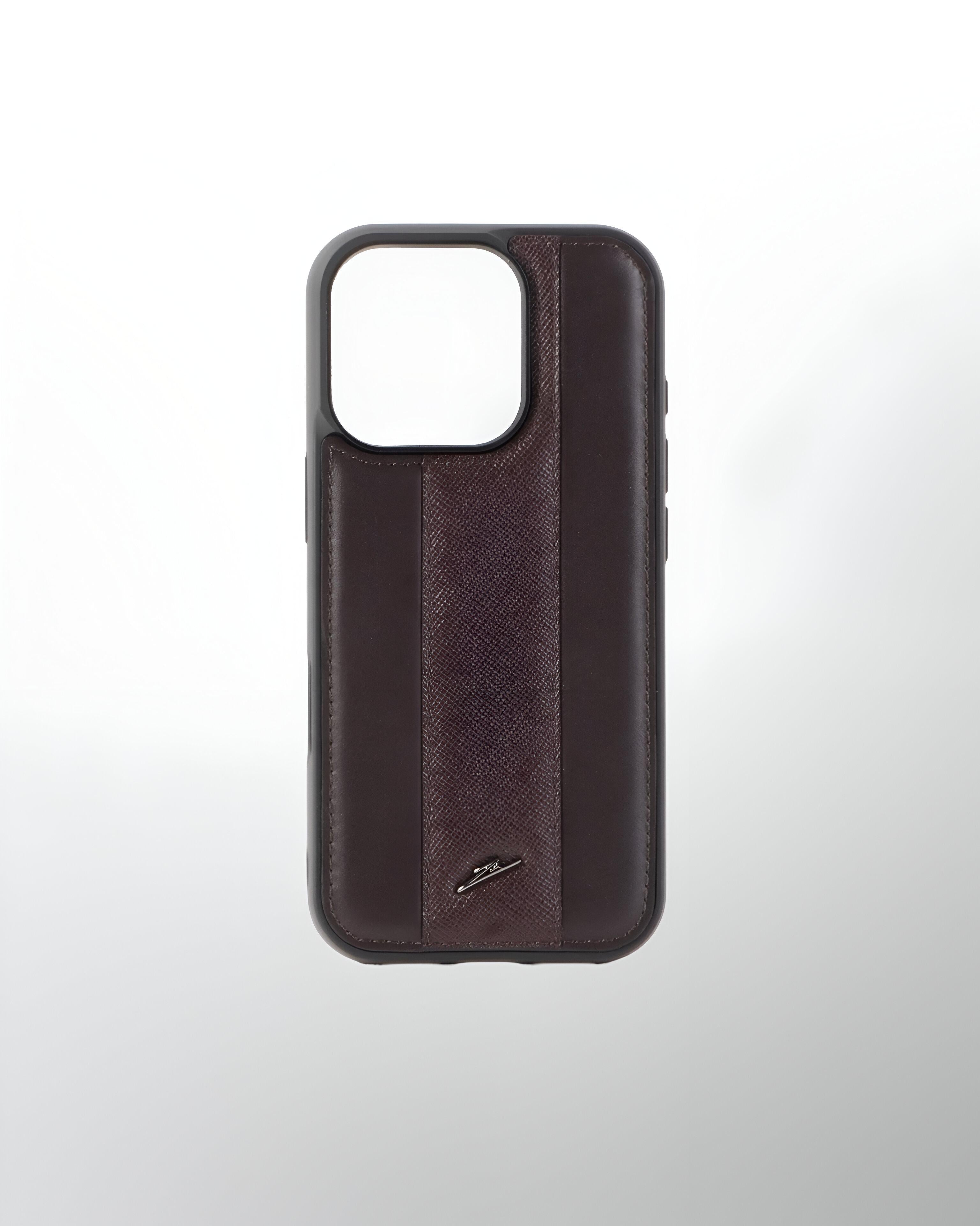 iPhone 16 Series Leather Case with MagSafe (Sporty Brown)