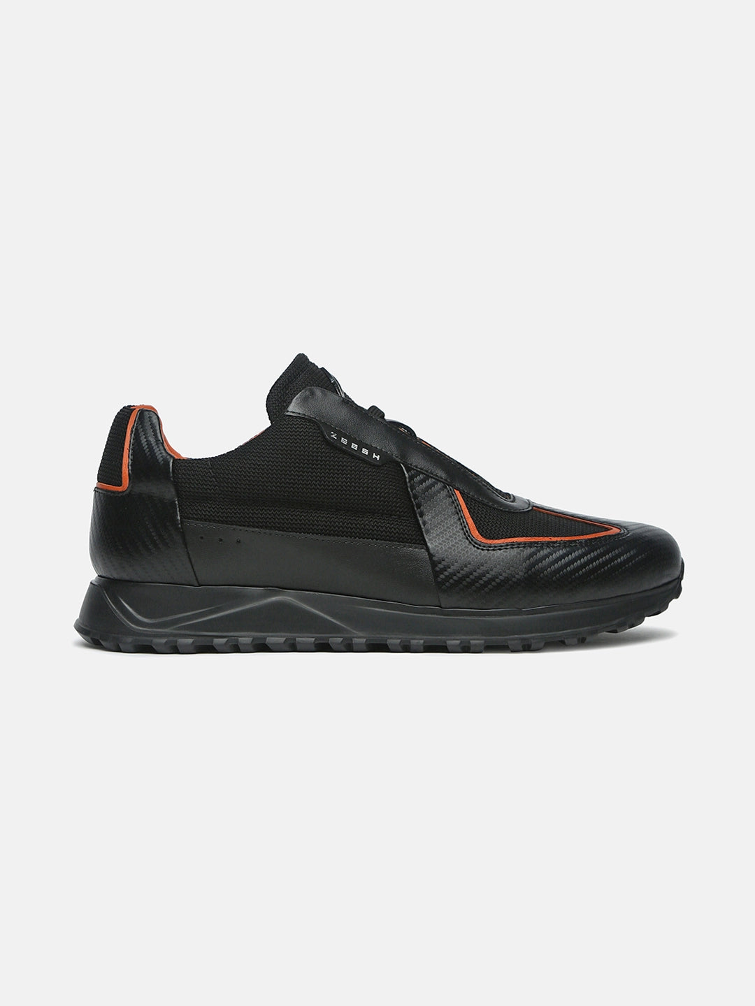 TORQUE - Carbon-Fiber Leather Racing Sneakers