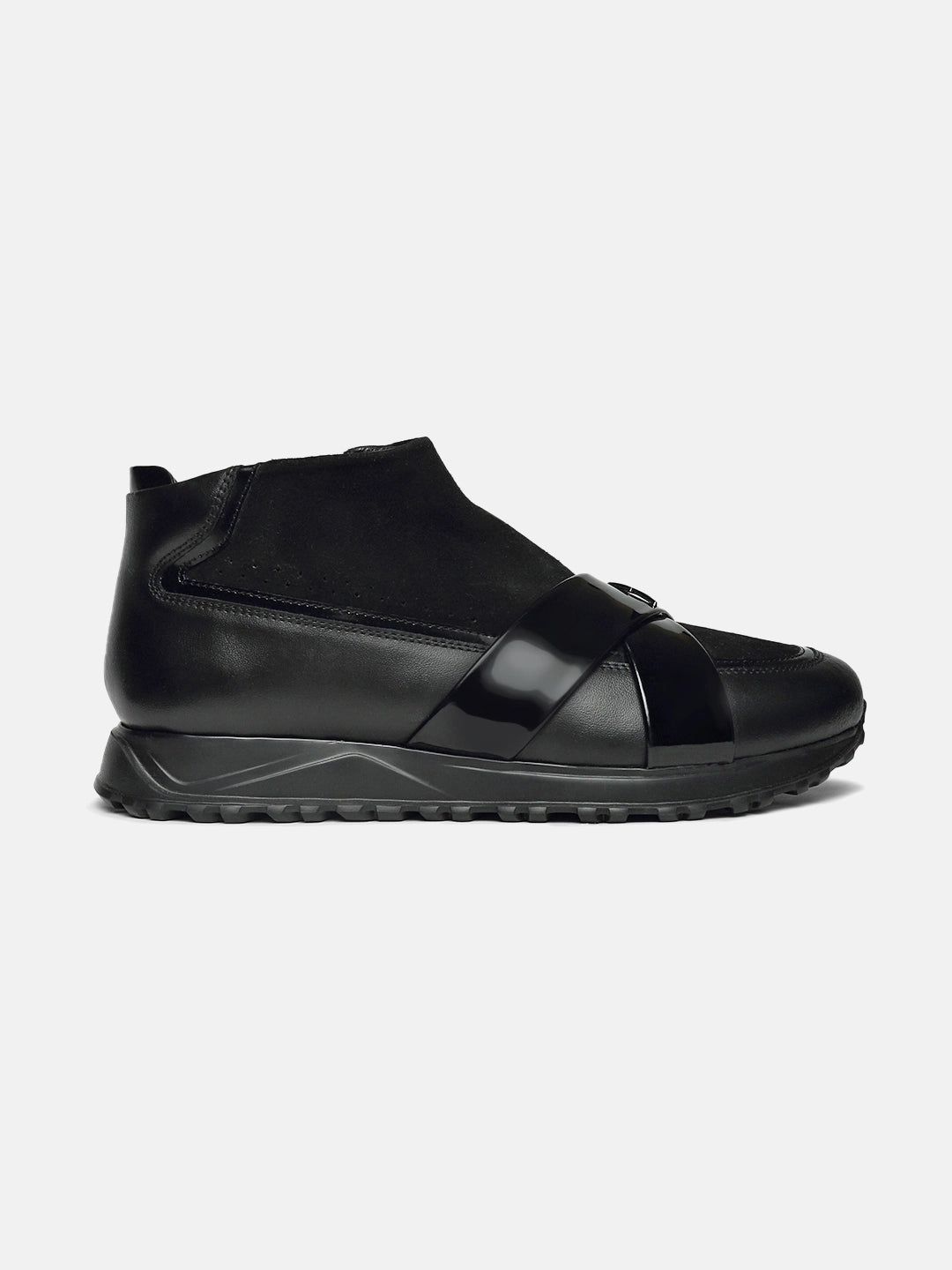ZM I - Glossy Black Sneakers