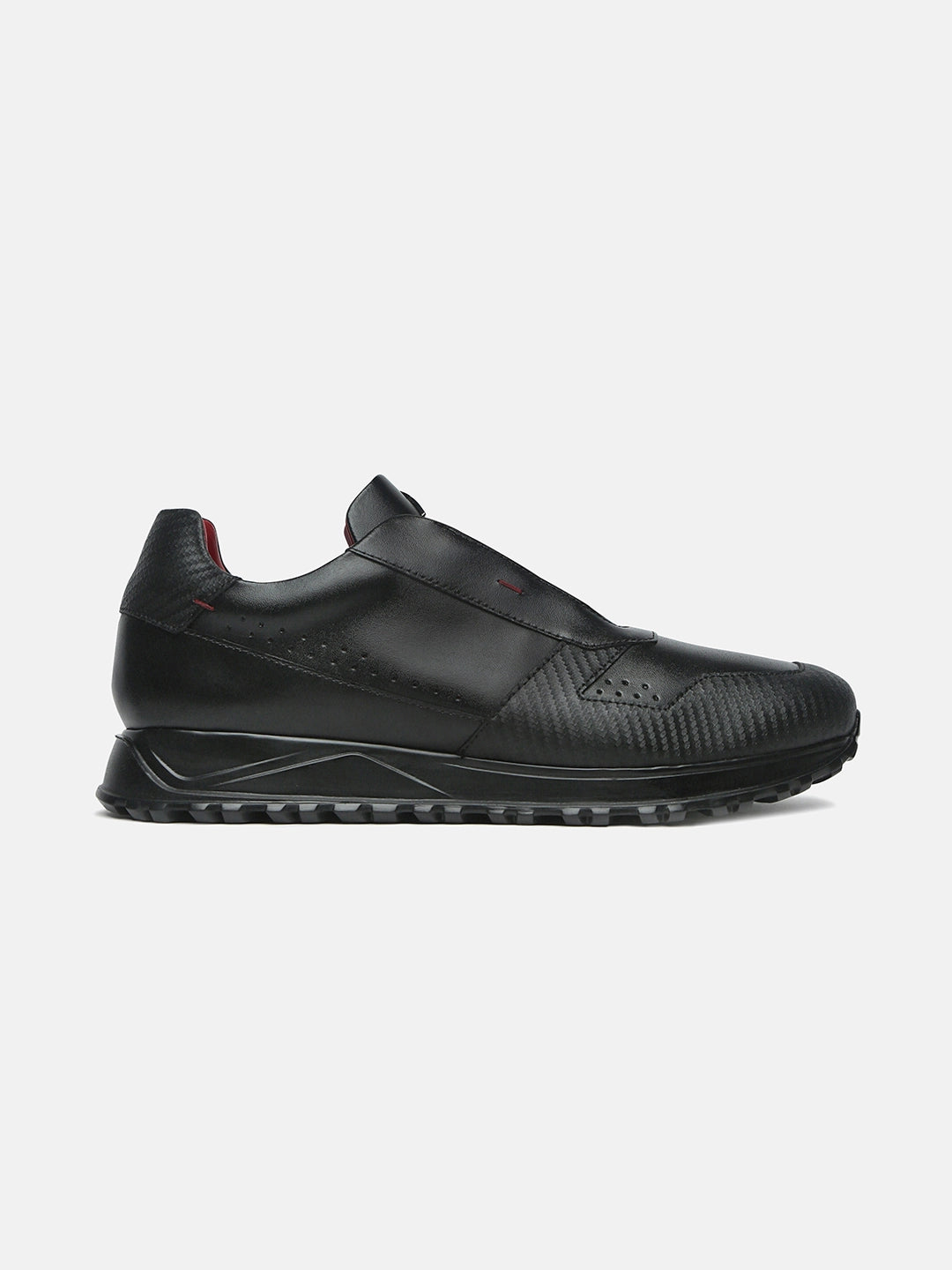 ZOL III – RS Carbon-Fiber Leather Racing Sneakers